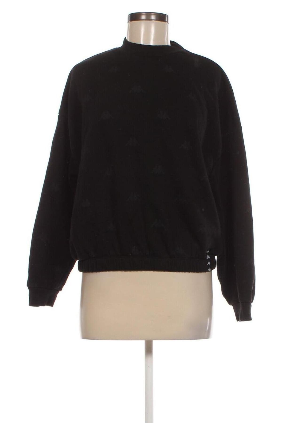 Γυναικεία μπλούζα Kappa, Μέγεθος L, Χρώμα Μαύρο, Τιμή 6,65 €