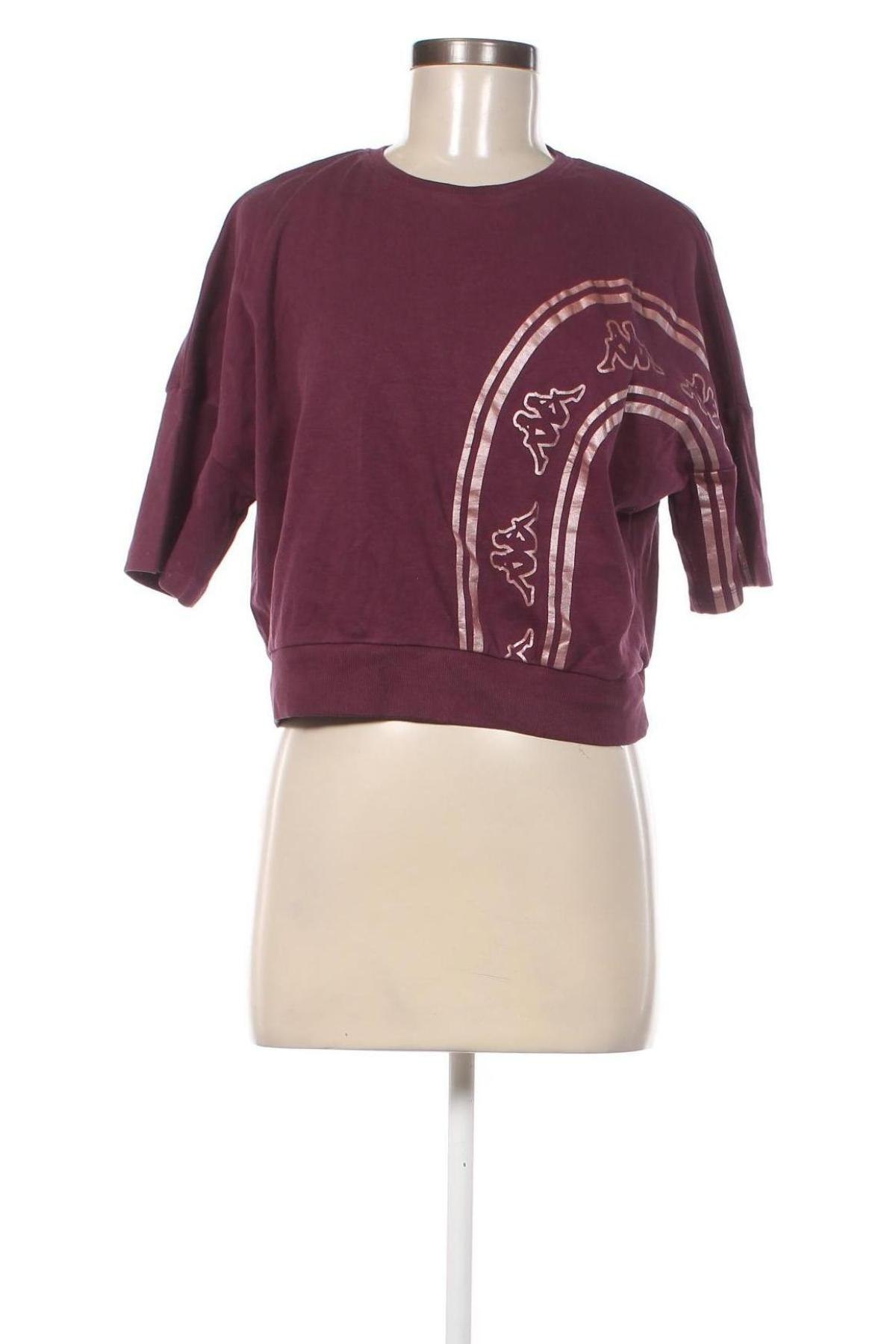 Γυναικεία μπλούζα Kappa, Μέγεθος L, Χρώμα Βιολετί, Τιμή 7,41 €
