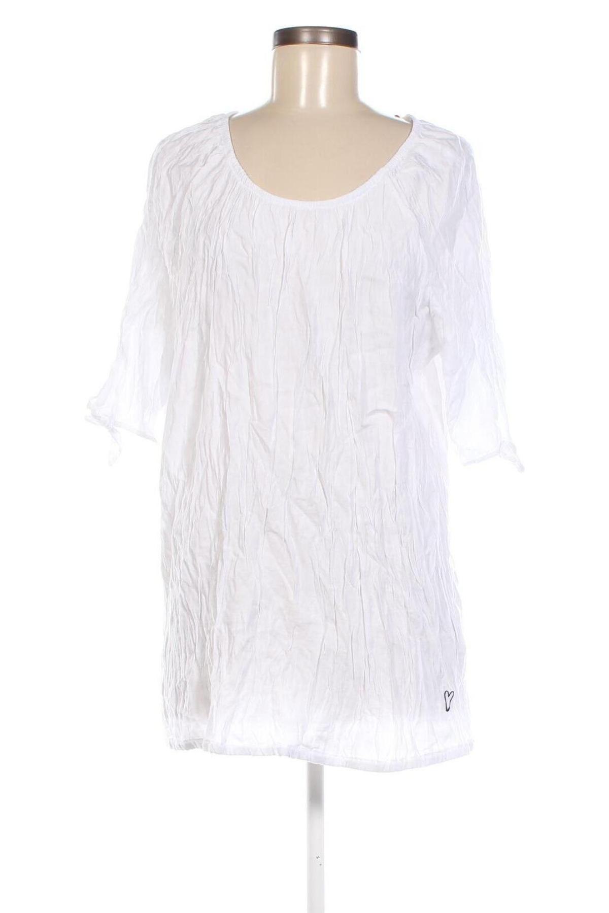 Γυναικεία μπλούζα Kenny S., Μέγεθος L, Χρώμα Λευκό, Τιμή 10,94 €