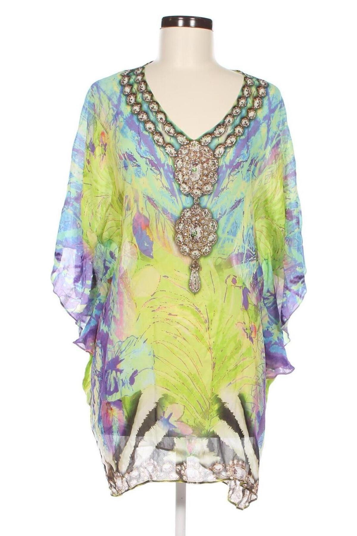 Дамска блуза Krystall, Размер L, Цвят Многоцветен, Цена 19,76 лв.