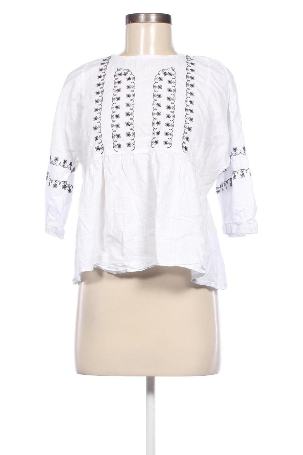 Дамска блуза LC Waikiki, Размер S, Цвят Бял, Цена 13,65 лв.