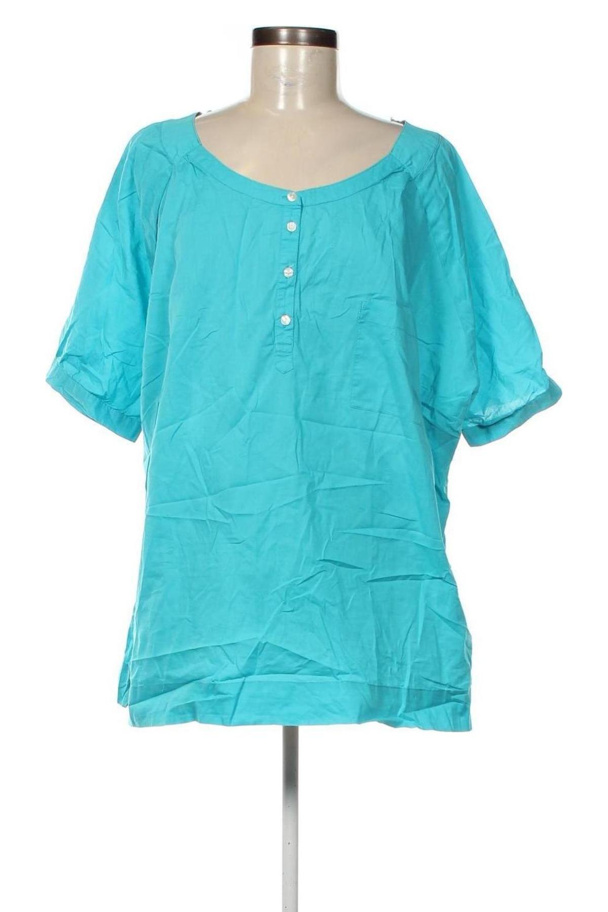 Damen Shirt Laura T., Größe 3XL, Farbe Blau, Preis 13,22 €