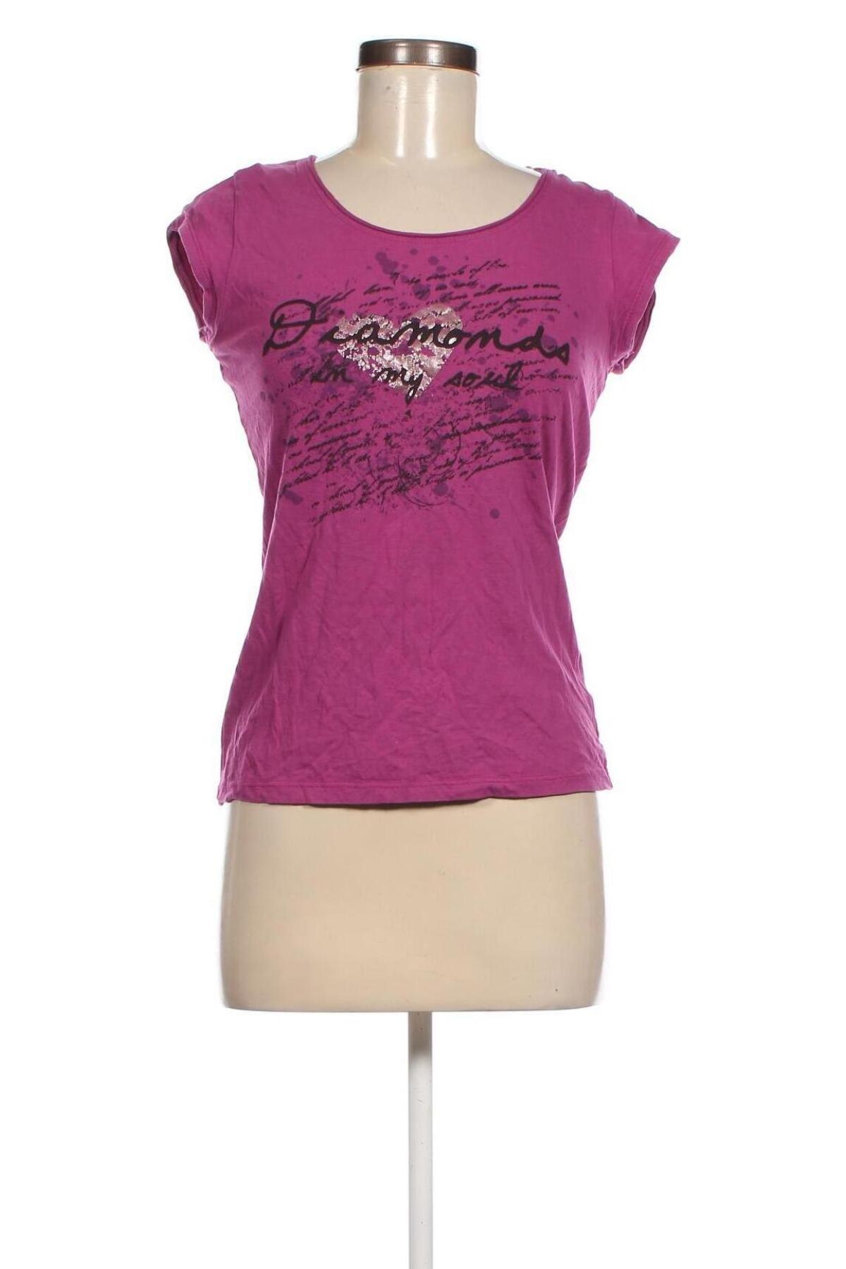 Damen Shirt Laura Torelli, Größe S, Farbe Lila, Preis € 4,99