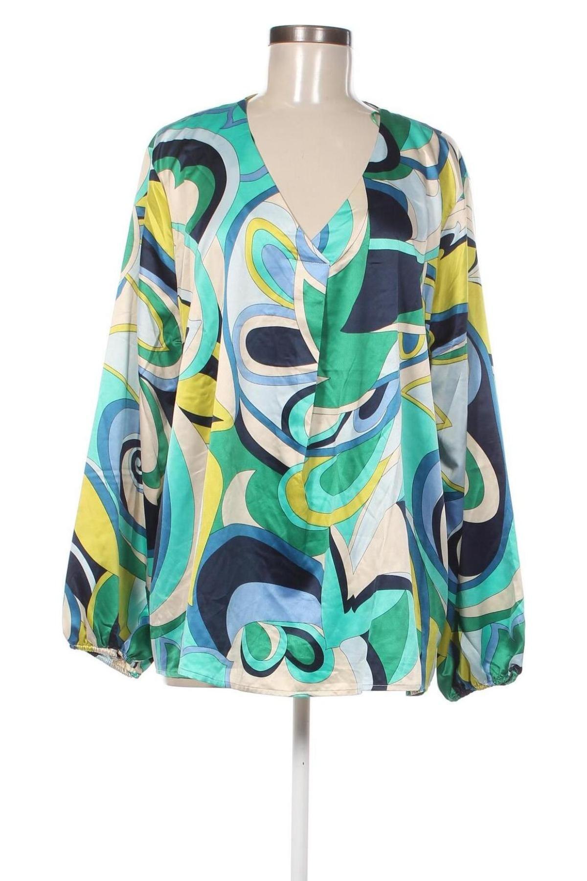 Дамска блуза Laura Torelli, Размер XL, Цвят Многоцветен, Цена 19,55 лв.