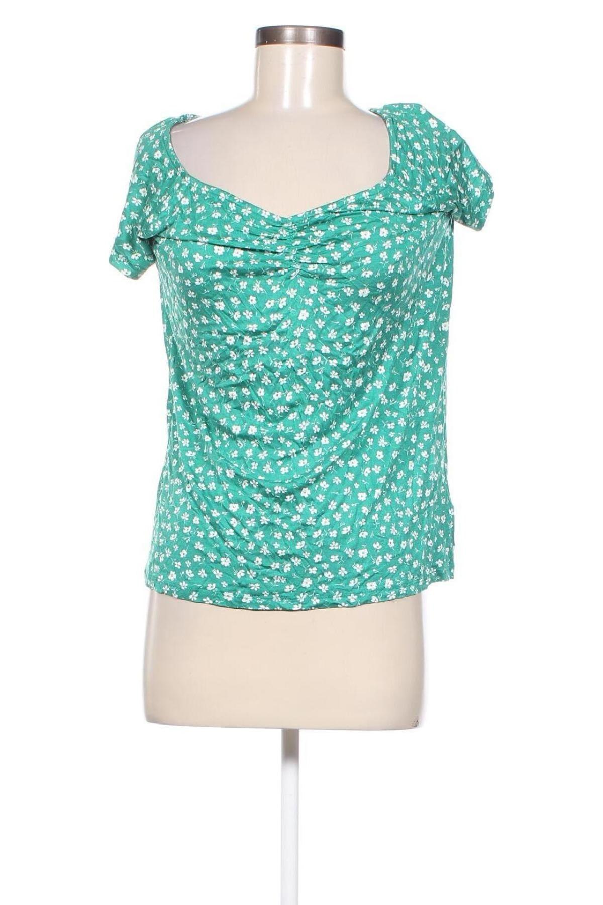 Γυναικεία μπλούζα Laura Torelli, Μέγεθος M, Χρώμα Πράσινο, Τιμή 4,11 €