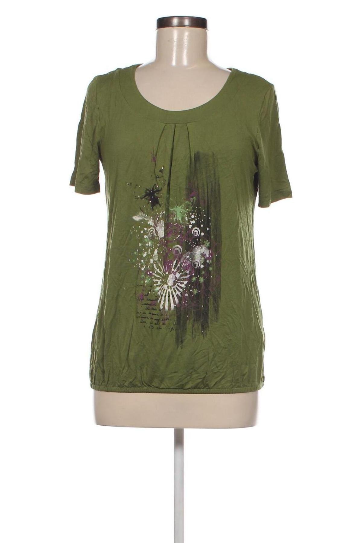 Γυναικεία μπλούζα Laura Torelli, Μέγεθος S, Χρώμα Πράσινο, Τιμή 3,53 €