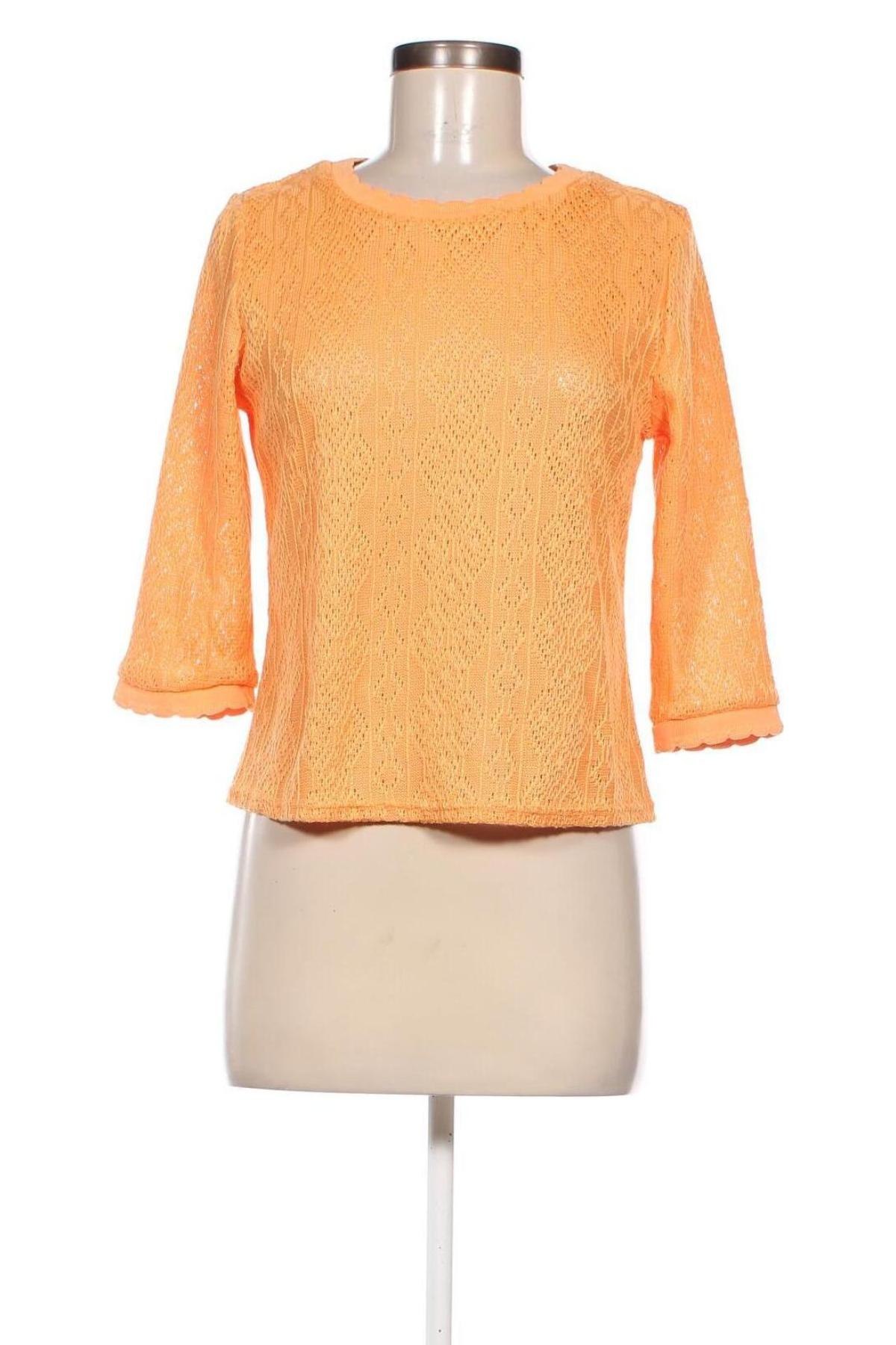 Damen Shirt Laura Torelli, Größe M, Farbe Orange, Preis 13,49 €