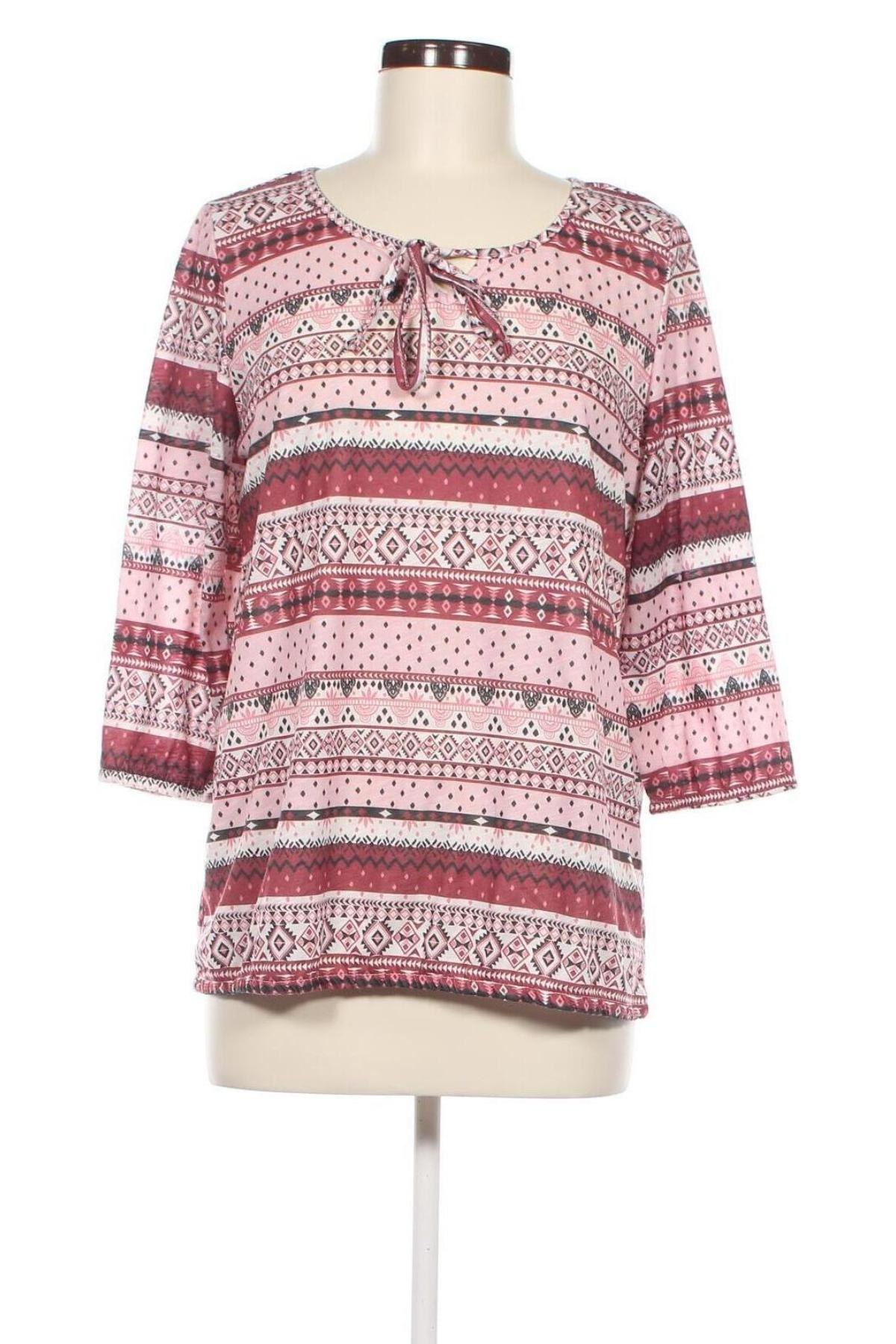 Дамска блуза Laura Torelli, Размер M, Цвят Розов, Цена 6,65 лв.