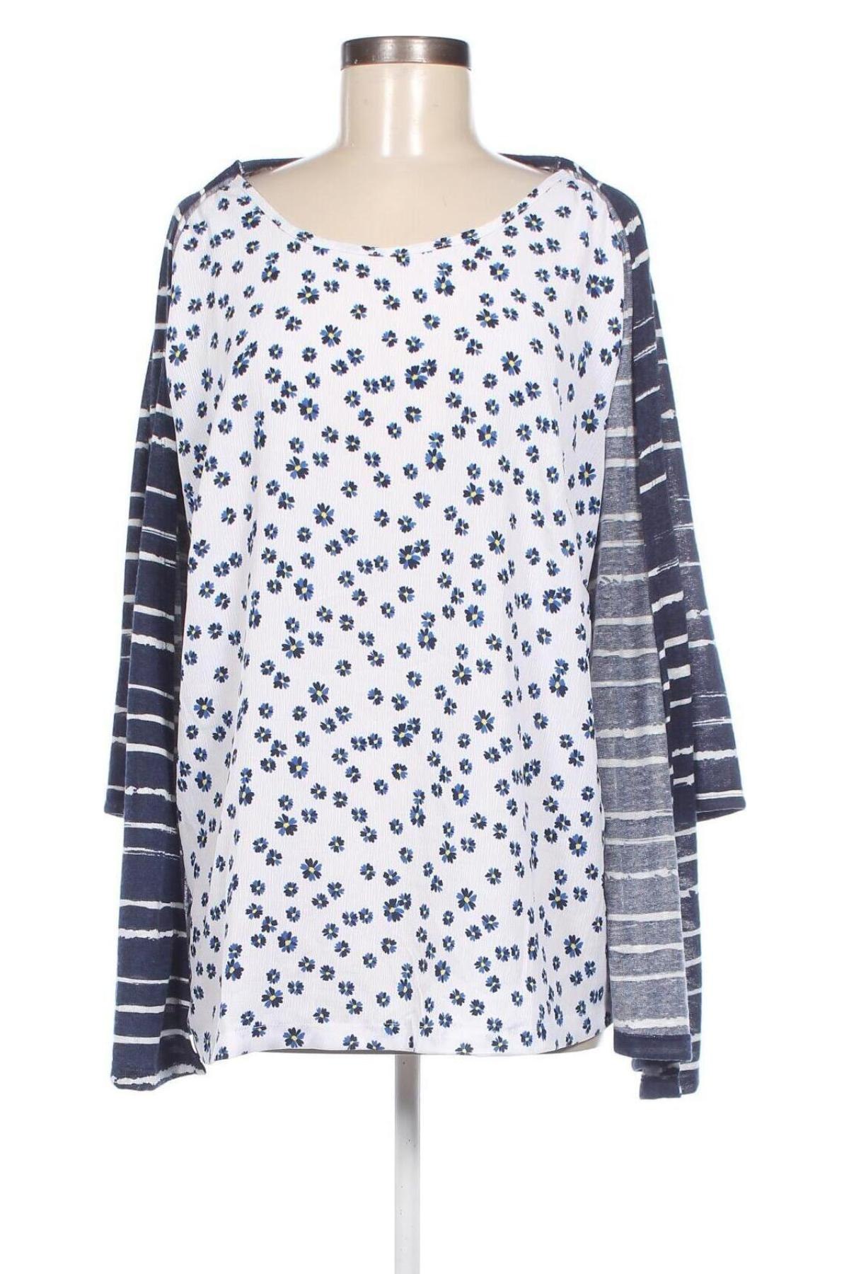 Γυναικεία μπλούζα Laura Torelli, Μέγεθος XL, Χρώμα Μπλέ, Τιμή 6,46 €