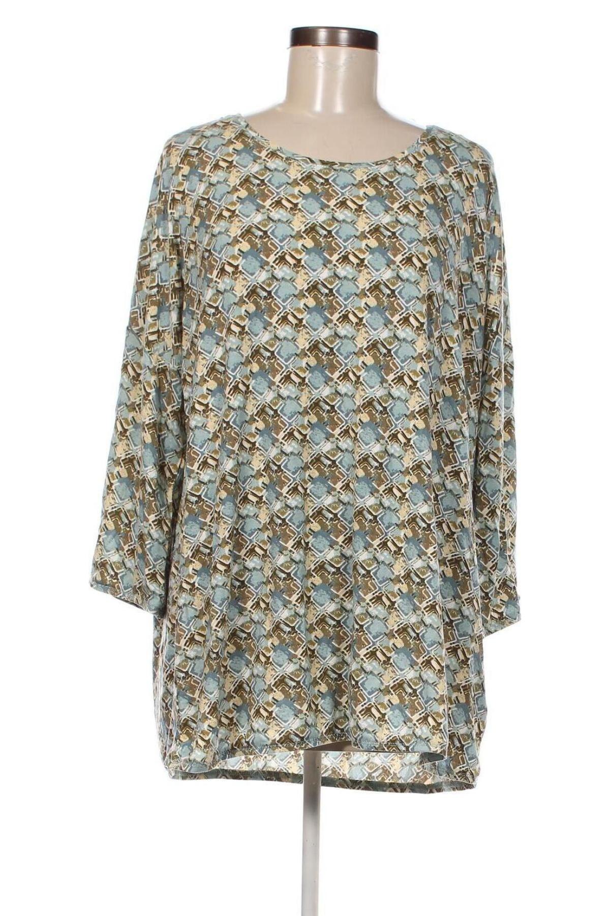 Дамска блуза Laura Torelli, Размер XL, Цвят Многоцветен, Цена 15,50 лв.