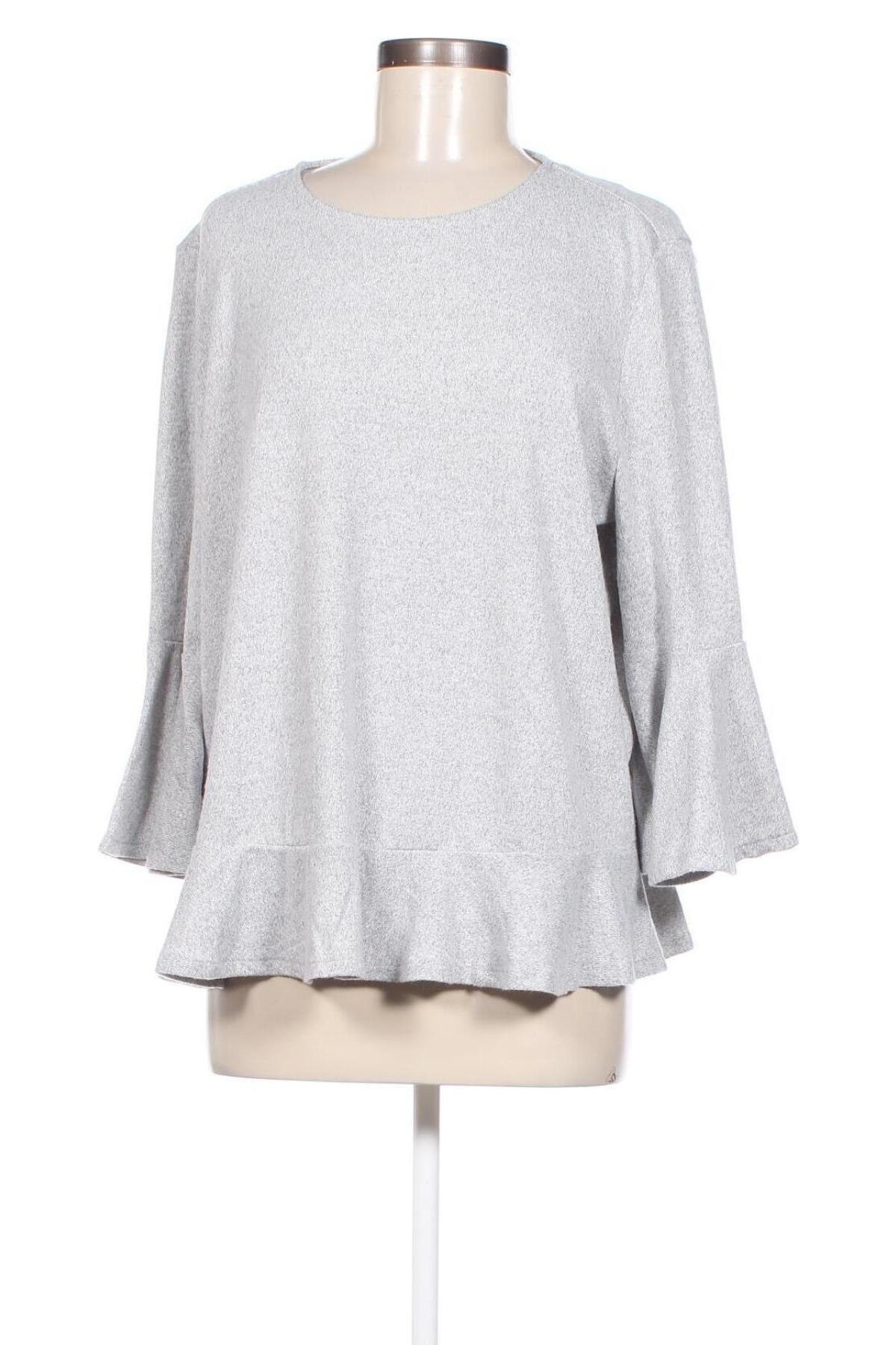 Damen Shirt Laura Torelli, Größe L, Farbe Grau, Preis 5,95 €