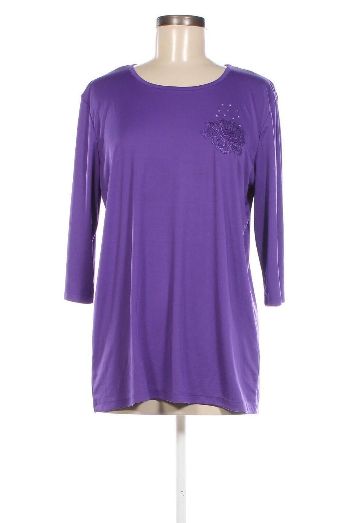 Damen Shirt Little Rose, Größe M, Farbe Lila, Preis € 5,95