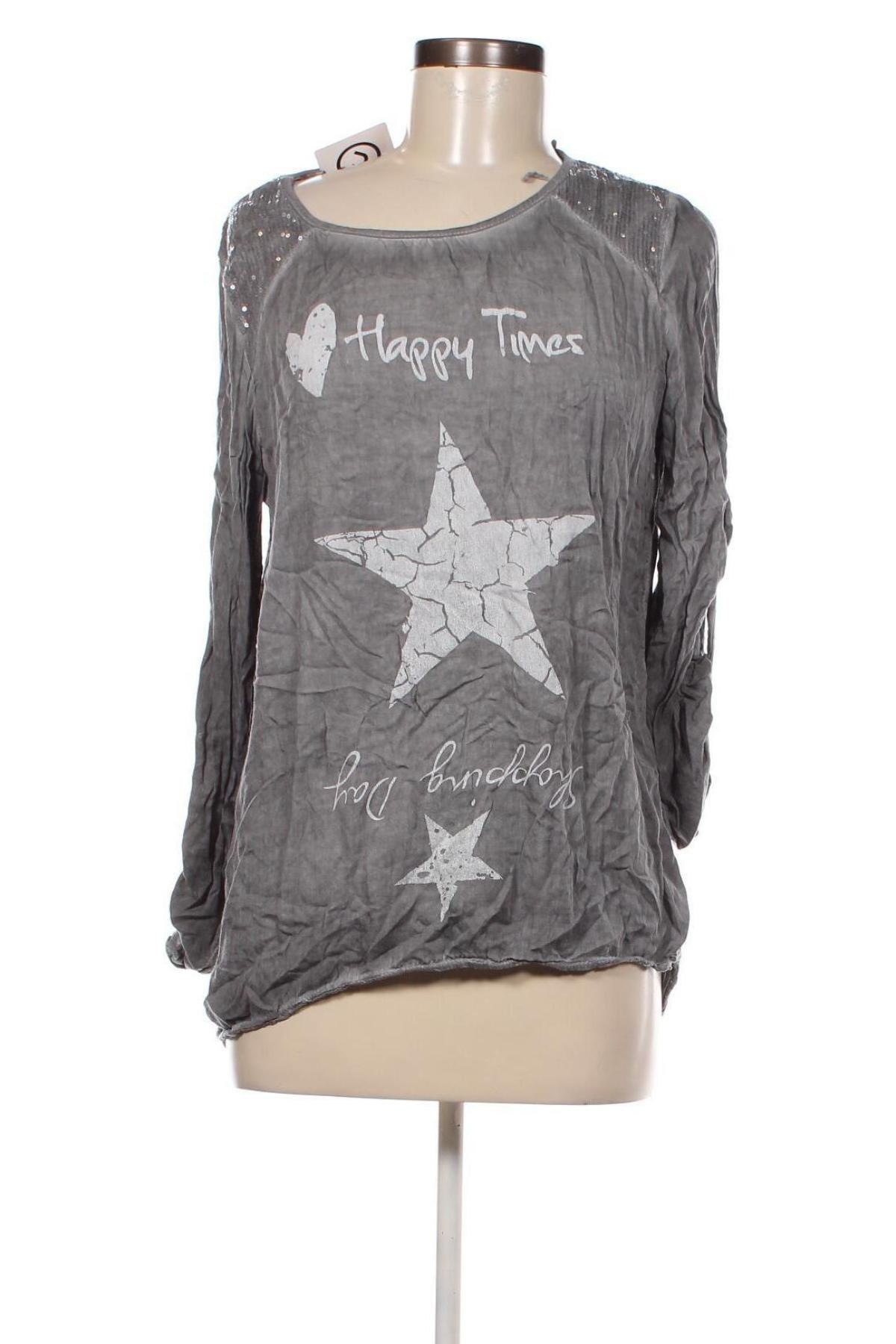 Damen Shirt Madonna, Größe S, Farbe Grau, Preis 4,63 €