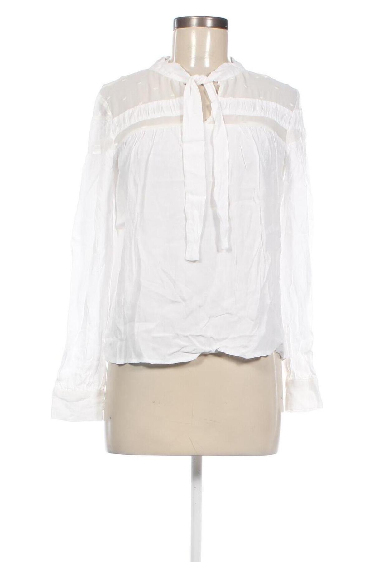 Дамска блуза Mango, Размер M, Цвят Бял, Цена 15,39 лв.