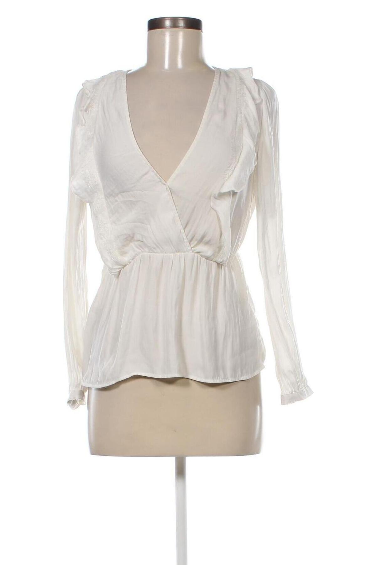 Дамска блуза Mango, Размер XS, Цвят Бял, Цена 12,15 лв.