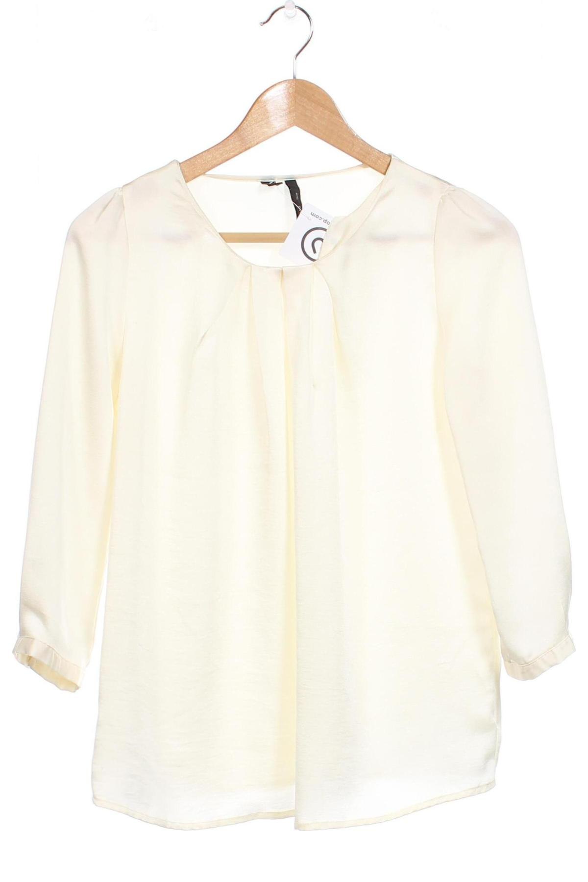 Дамска блуза Mango, Размер XS, Цвят Жълт, Цена 16,20 лв.