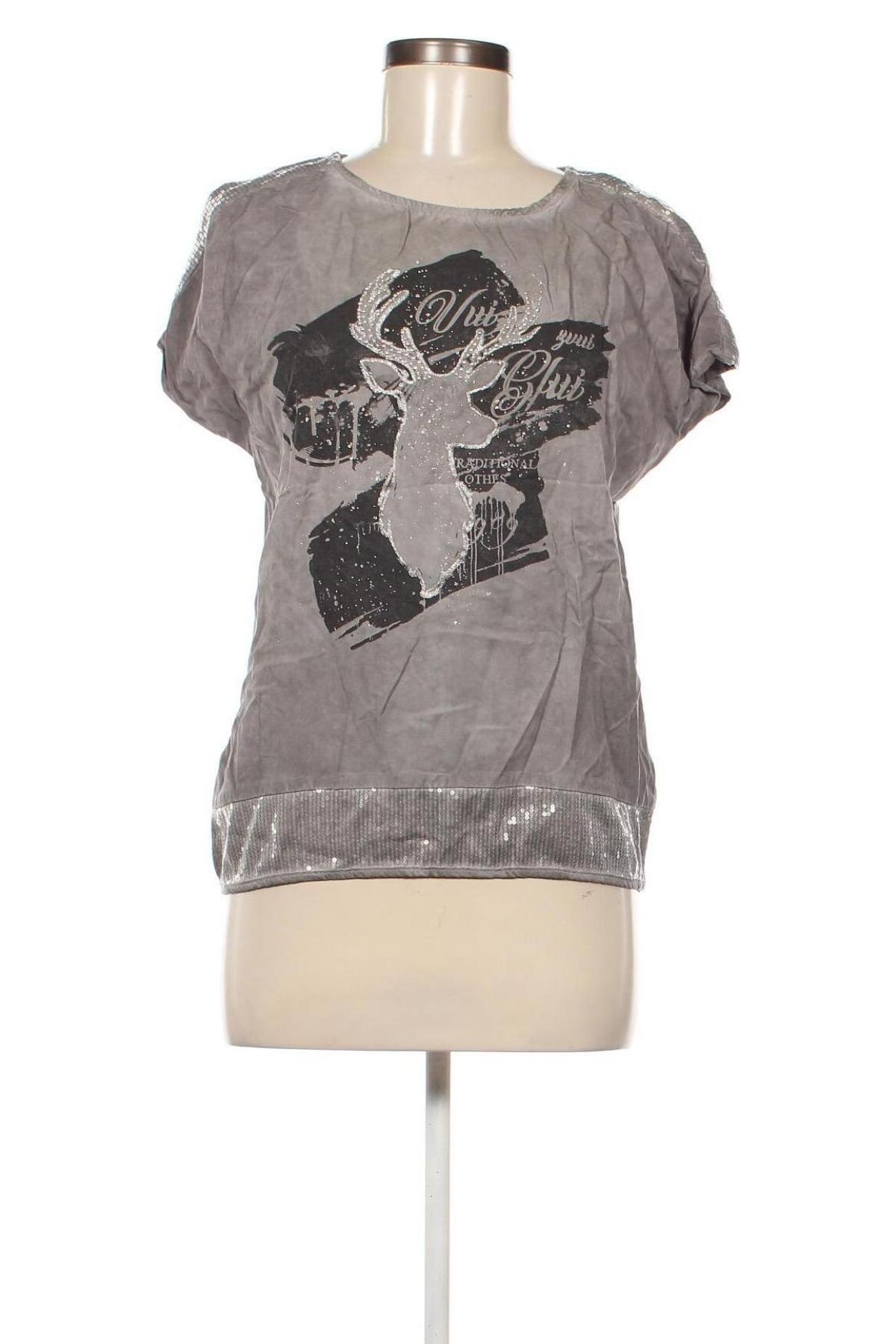 Γυναικεία μπλούζα Marjo, Μέγεθος S, Χρώμα Γκρί, Τιμή 6,31 €