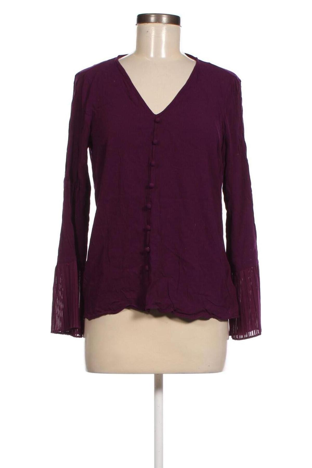 Damen Shirt Massimo Dutti, Größe M, Farbe Lila, Preis 13,99 €