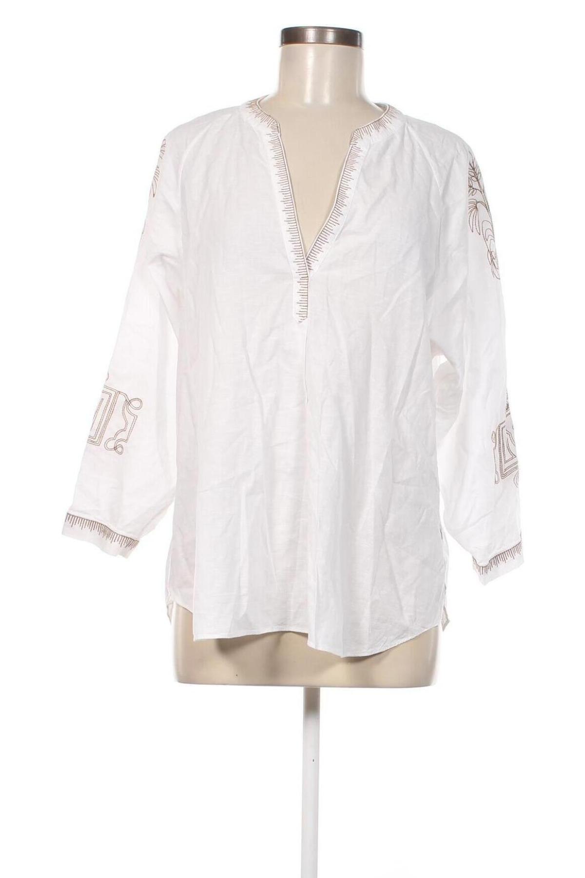 Γυναικεία μπλούζα Massimo Dutti, Μέγεθος M, Χρώμα Λευκό, Τιμή 15,96 €