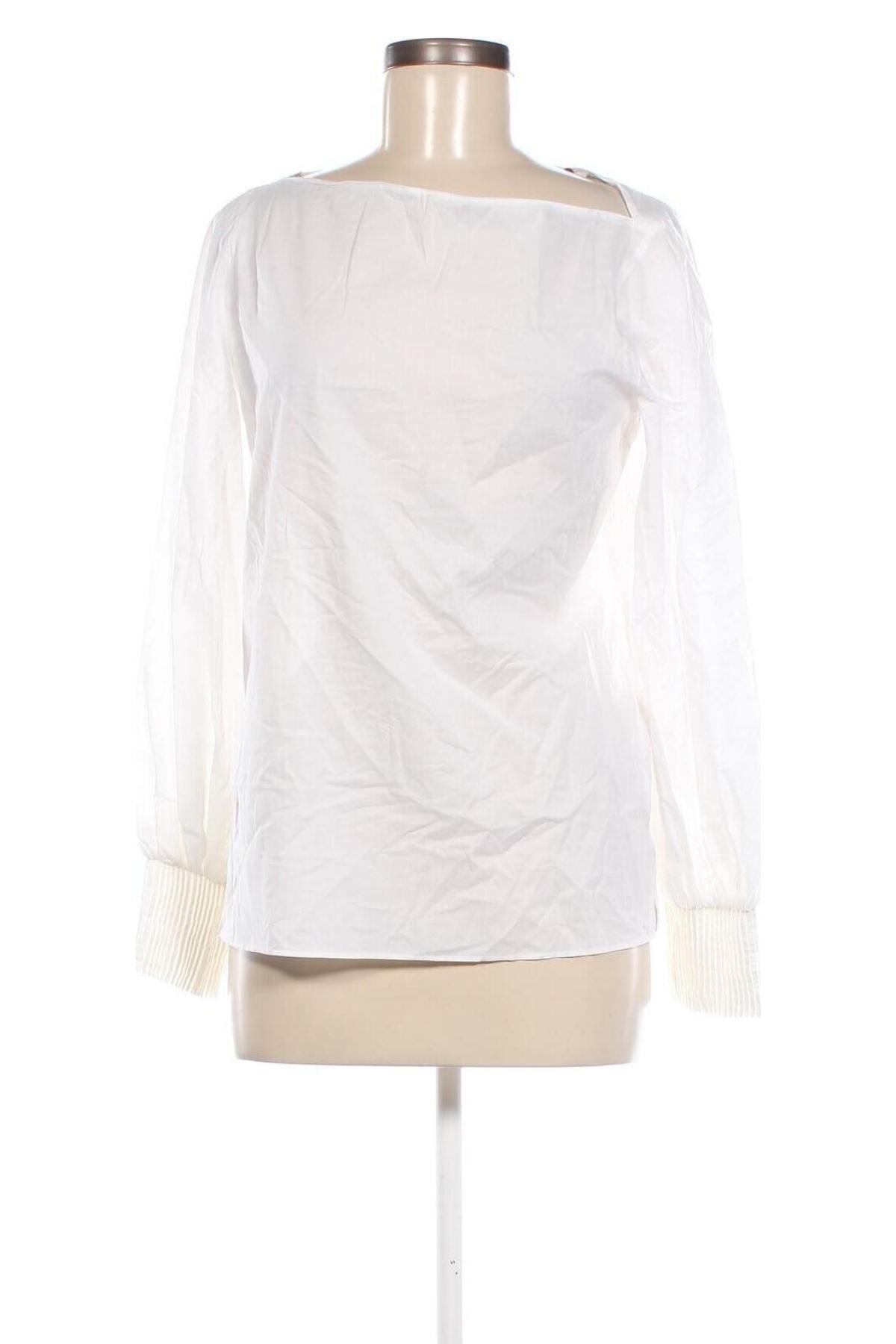 Дамска блуза Massimo Dutti, Размер M, Цвят Бял, Цена 108,00 лв.