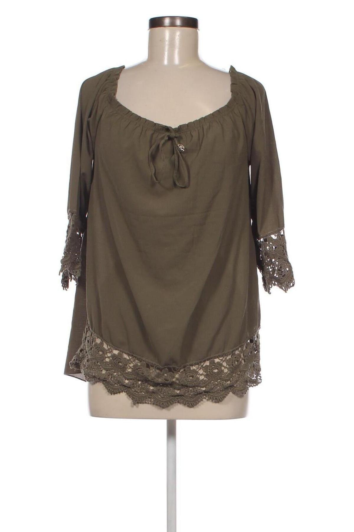Γυναικεία μπλούζα Melrose, Μέγεθος M, Χρώμα Πράσινο, Τιμή 4,11 €