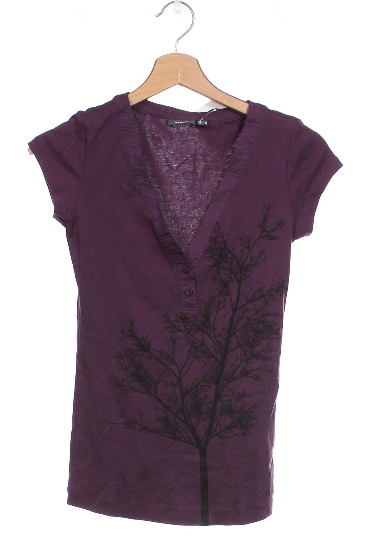 Дамска блуза Mexx, Размер XS, Цвят Лилав, Цена 15,99 лв.
