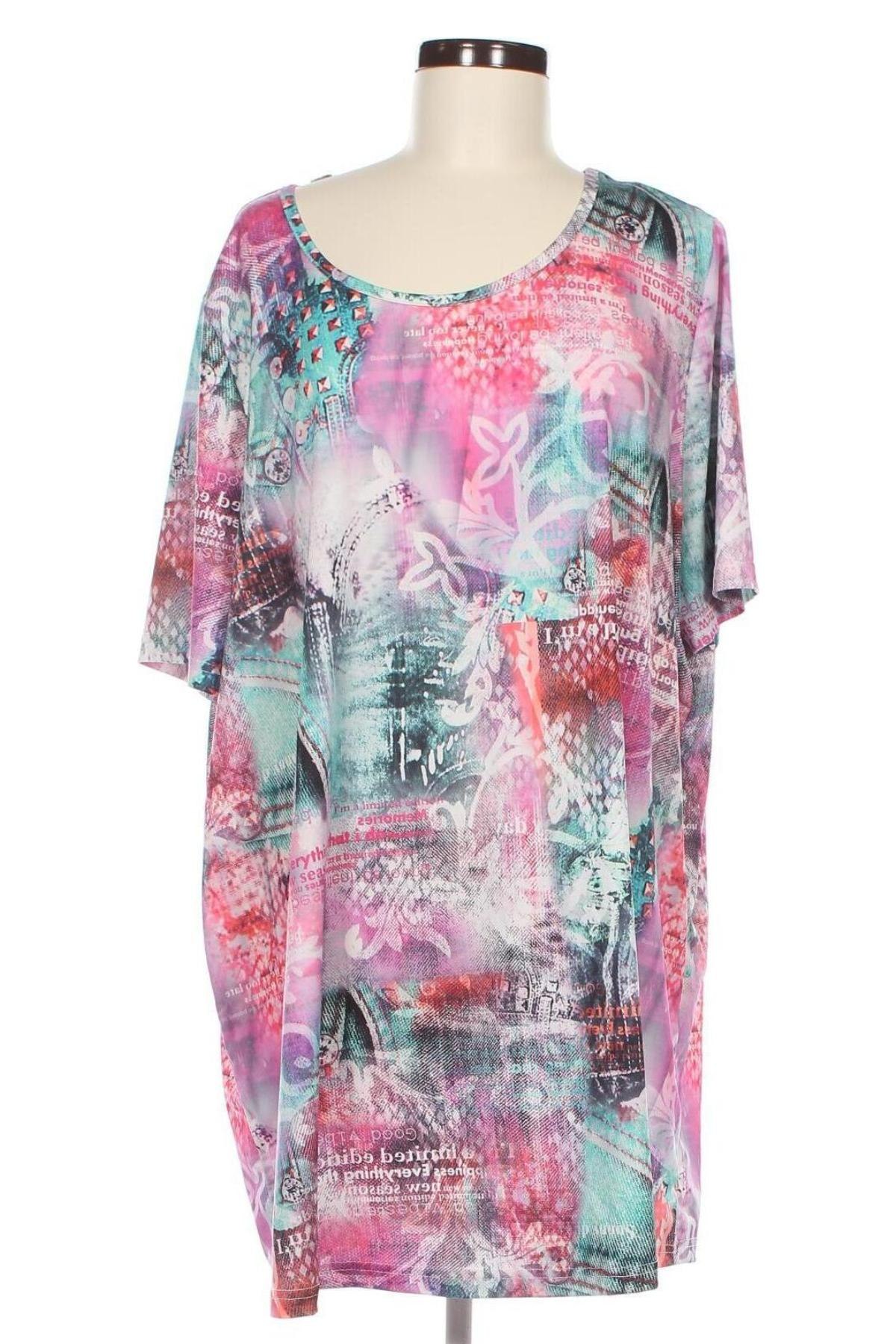 Γυναικεία μπλούζα Mia Moda, Μέγεθος XXL, Χρώμα Πολύχρωμο, Τιμή 21,03 €