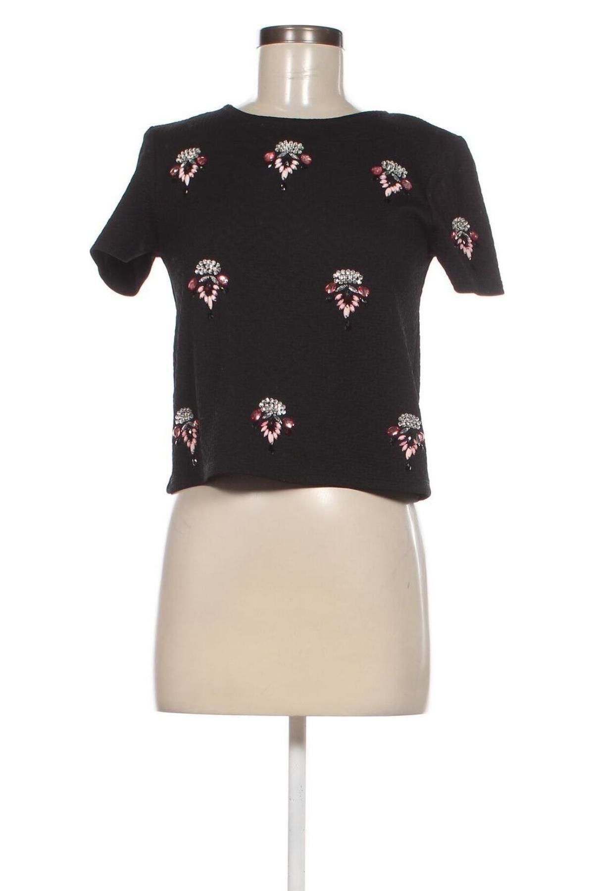 Γυναικεία μπλούζα Miss Selfridge, Μέγεθος M, Χρώμα Μαύρο, Τιμή 7,46 €