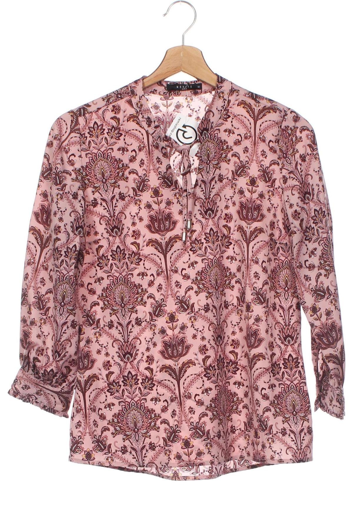 Γυναικεία μπλούζα Mohito, Μέγεθος XXS, Χρώμα Πολύχρωμο, Τιμή 5,54 €