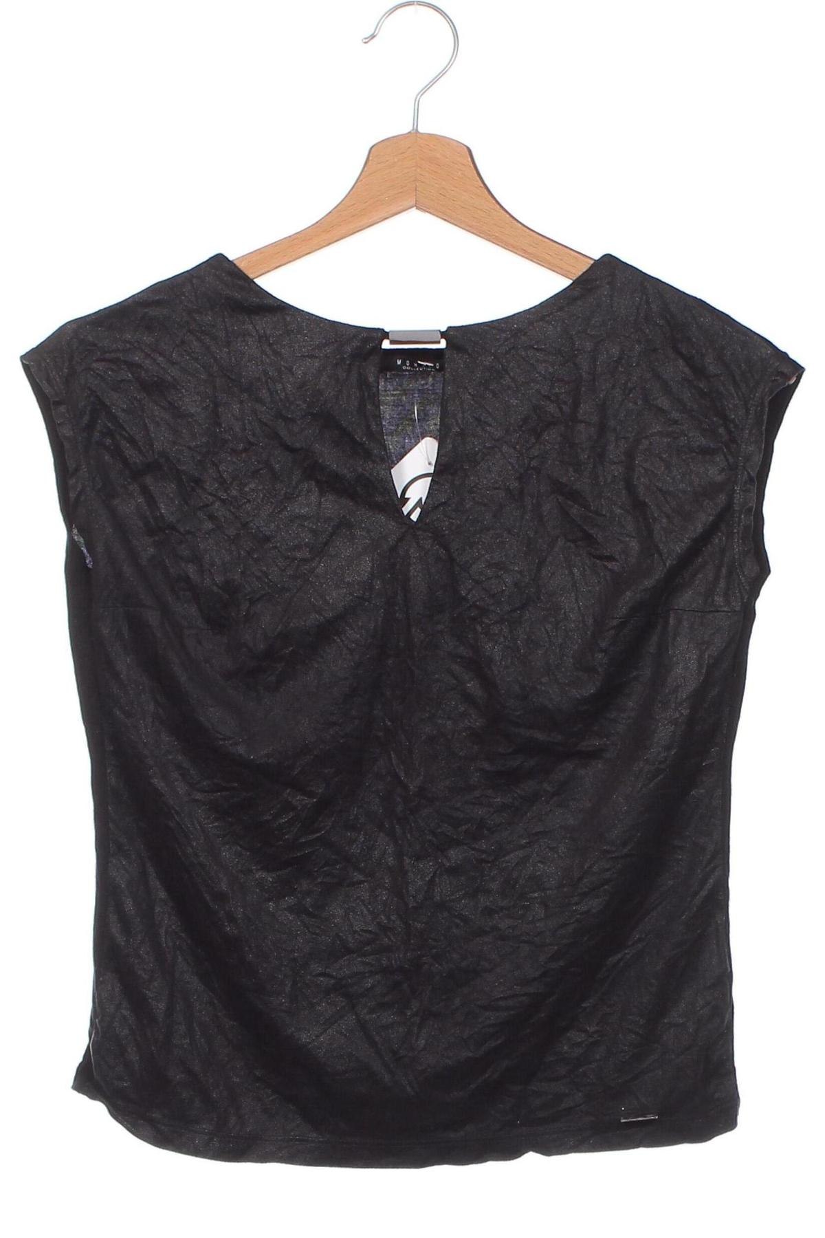 Γυναικεία μπλούζα Mohito, Μέγεθος XS, Χρώμα Μαύρο, Τιμή 5,83 €