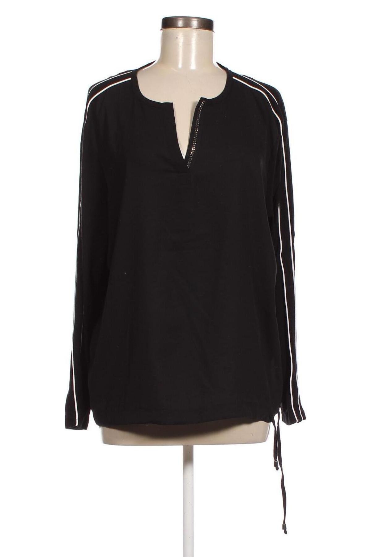 Γυναικεία μπλούζα Monari, Μέγεθος L, Χρώμα Μαύρο, Τιμή 13,36 €