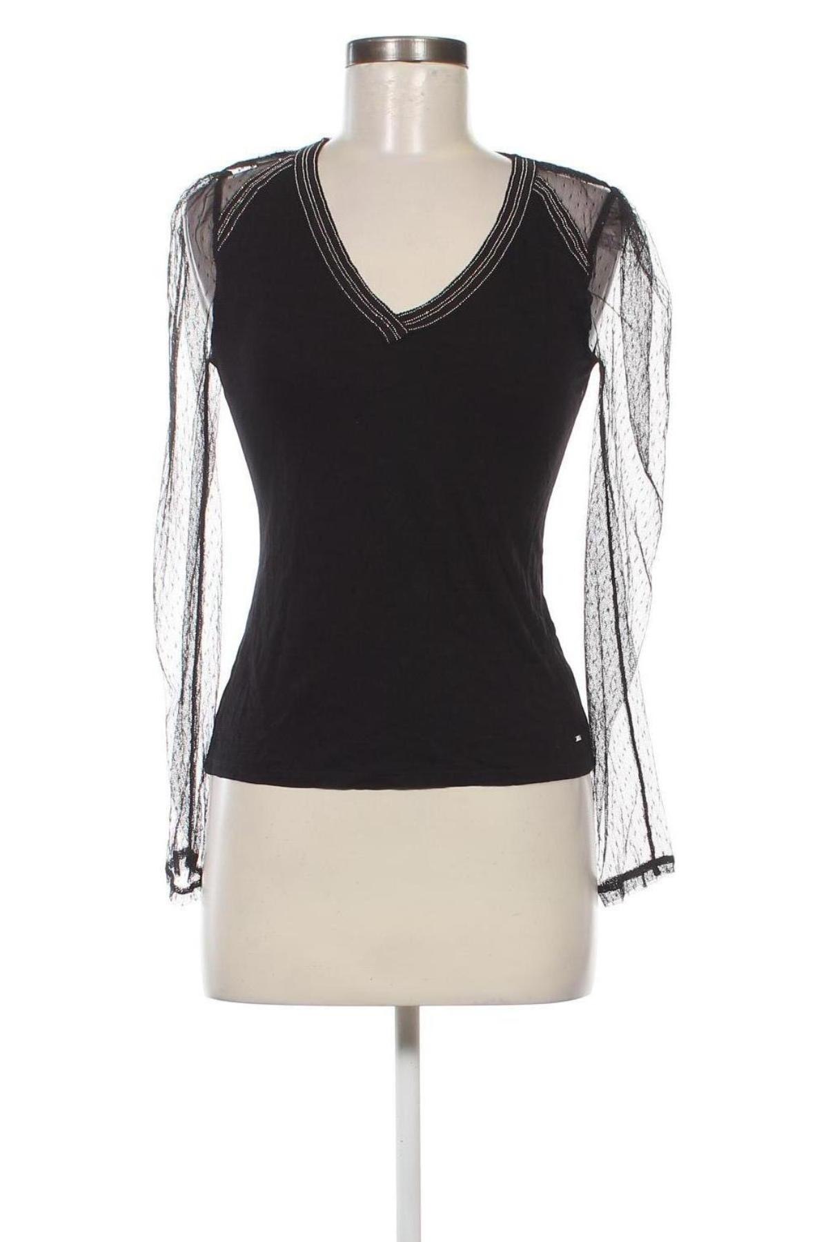Дамска блуза Morgan, Размер S, Цвят Черен, Цена 11,90 лв.
