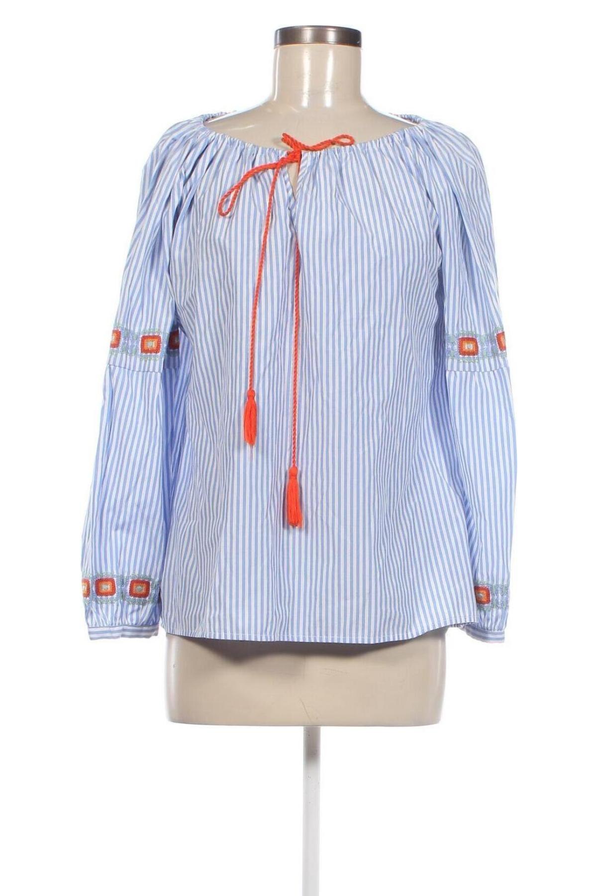 Дамска блуза Mshll Girl, Размер L, Цвят Син, Цена 11,14 лв.