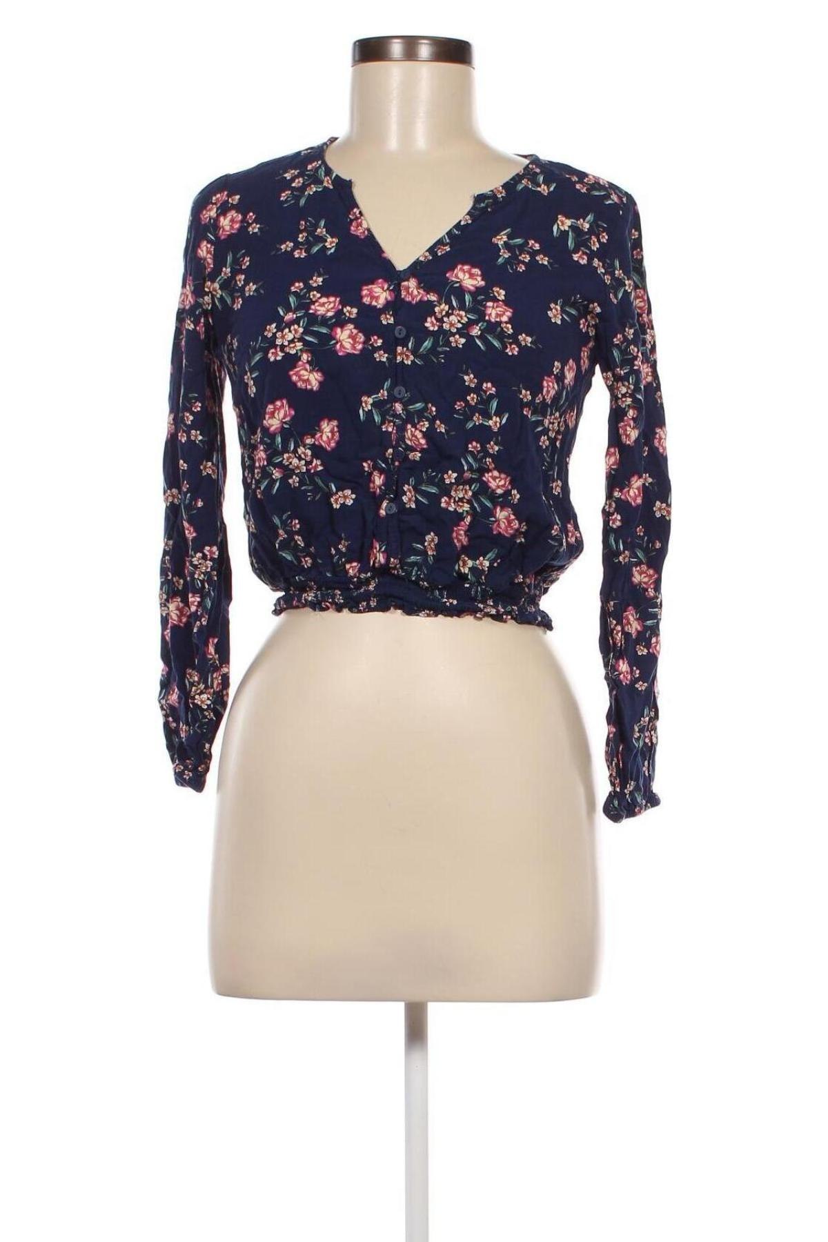 Γυναικεία μπλούζα Mudd, Μέγεθος S, Χρώμα Μπλέ, Τιμή 3,53 €