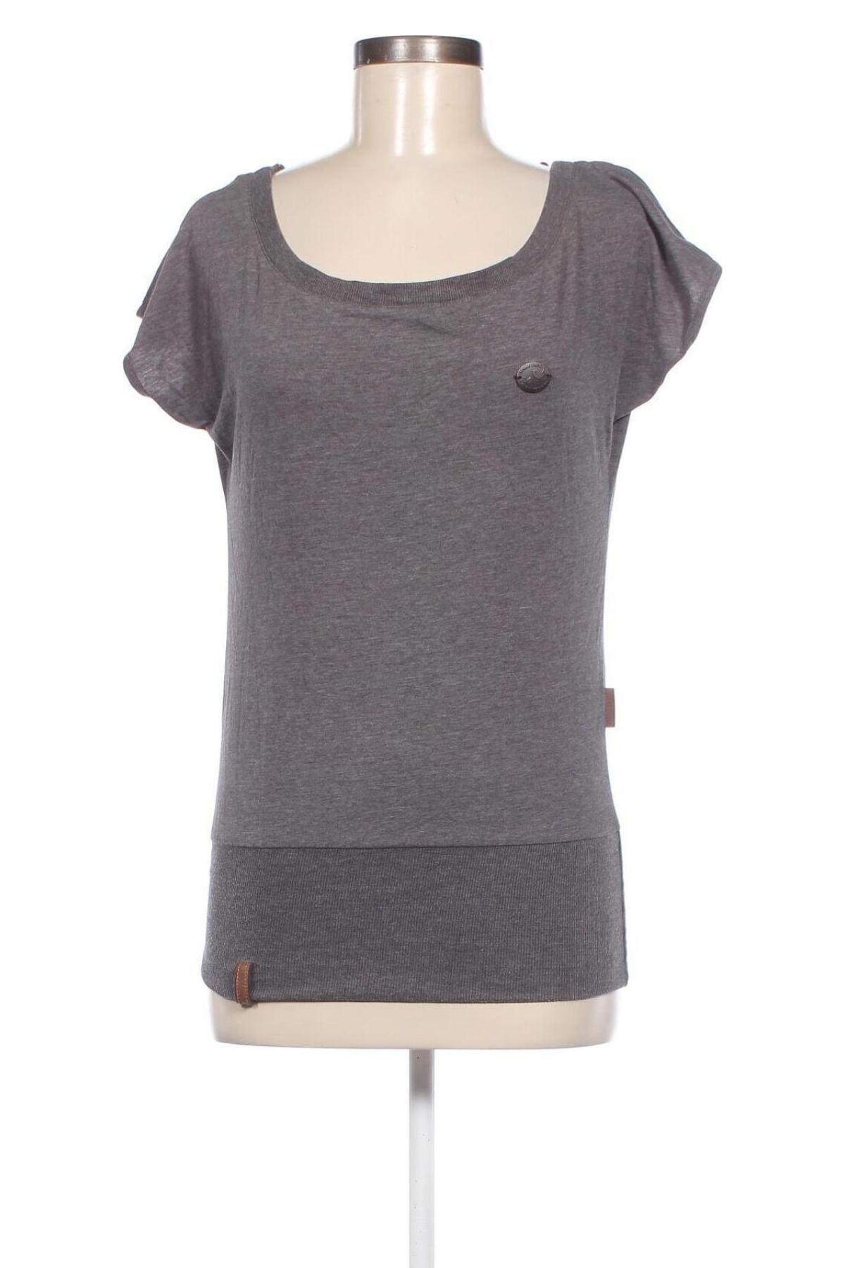 Damen Shirt Naketano, Größe S, Farbe Grau, Preis 8,99 €