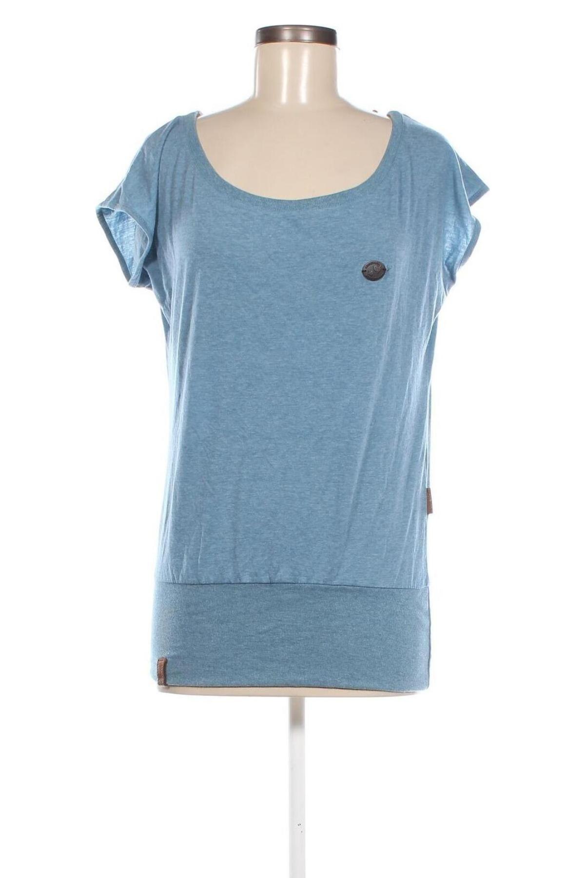 Damen Shirt Naketano, Größe L, Farbe Blau, Preis 15,36 €