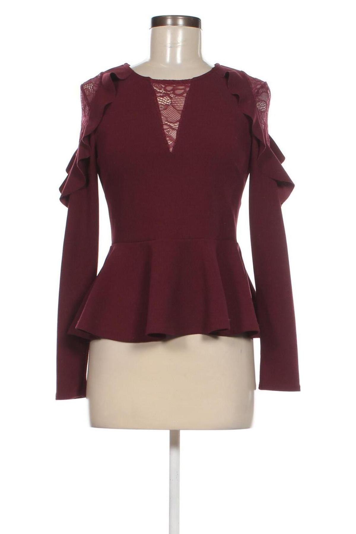 Γυναικεία μπλούζα New Look, Μέγεθος S, Χρώμα Βιολετί, Τιμή 6,00 €