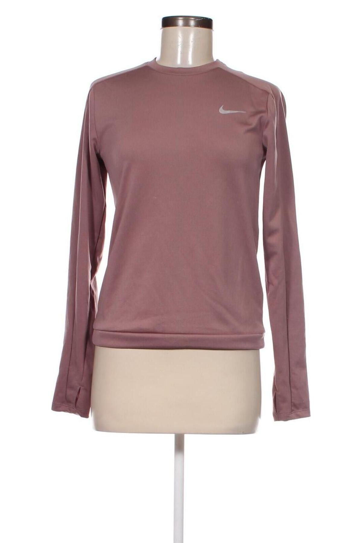 Дамска блуза Nike, Размер XS, Цвят Пепел от рози, Цена 38,50 лв.