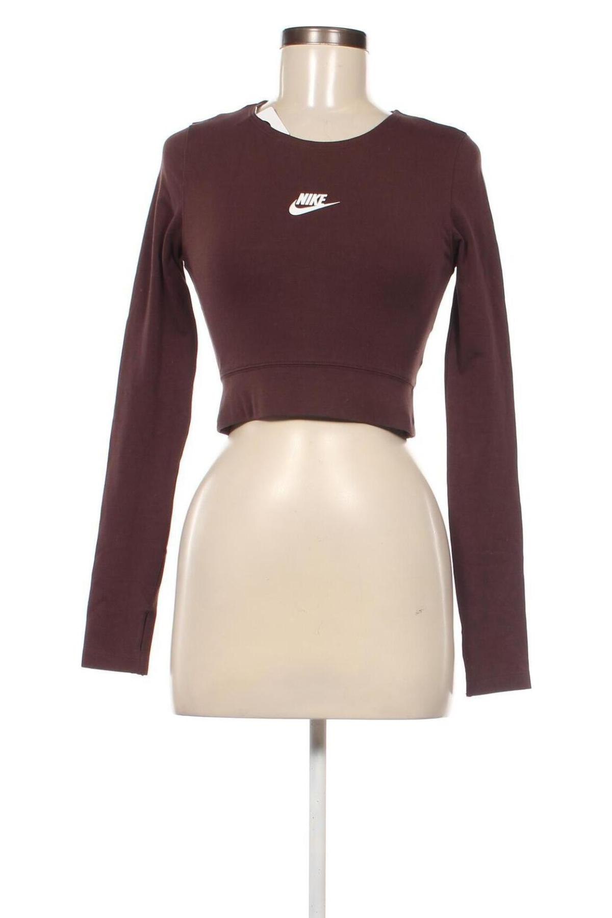 Bluză de femei Nike, Mărime S, Culoare Maro, Preț 139,31 Lei