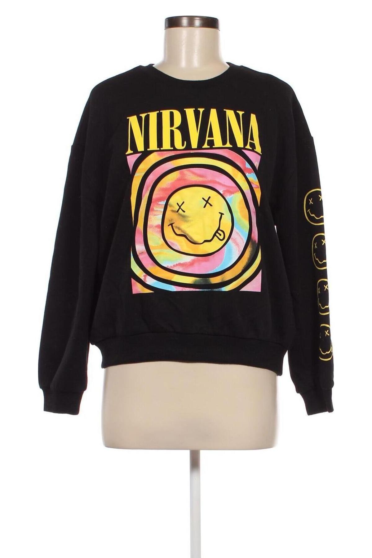 Damen Shirt Nirvana, Größe S, Farbe Schwarz, Preis € 13,40
