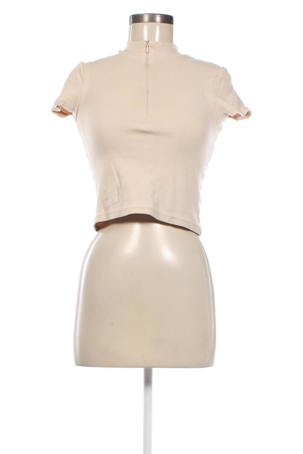 Дамска блуза Nly Trend, Размер M, Цвят Бежов, Цена 19,00 лв.