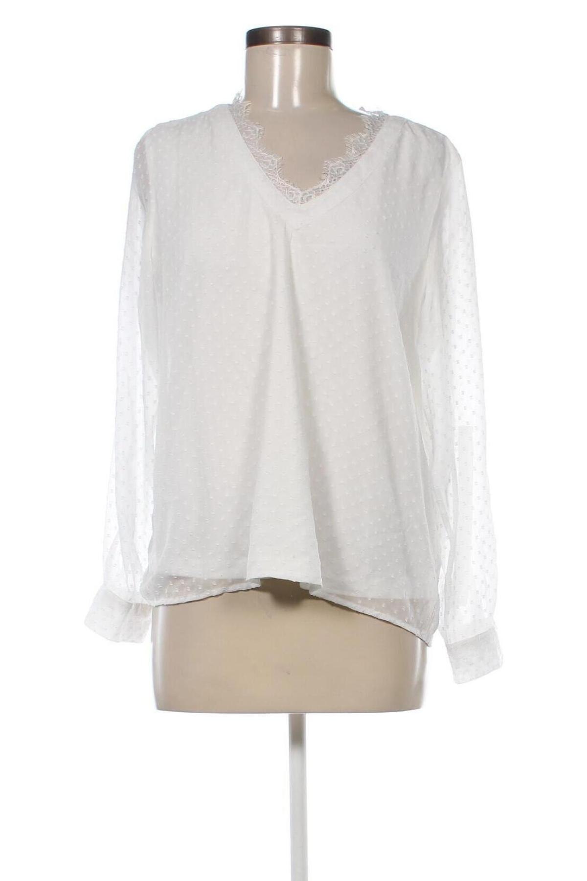 Γυναικεία μπλούζα ONLY, Μέγεθος M, Χρώμα Λευκό, Τιμή 5,57 €