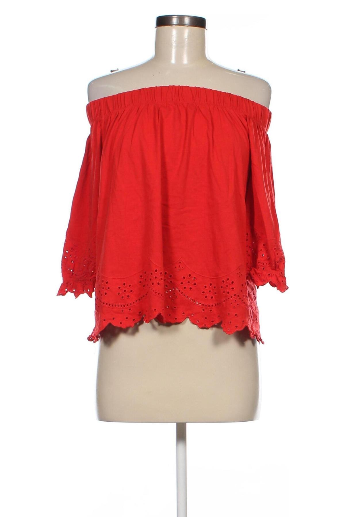 Дамска блуза ONLY, Размер XL, Цвят Червен, Цена 20,00 лв.