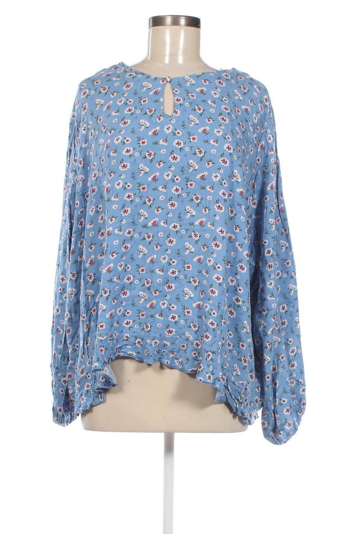 Γυναικεία μπλούζα ONLY Carmakoma, Μέγεθος 3XL, Χρώμα Πολύχρωμο, Τιμή 10,23 €