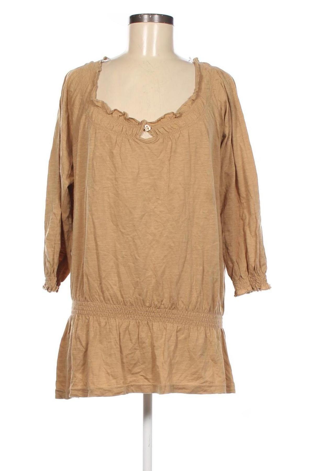 Damen Shirt Okay, Größe XL, Farbe Beige, Preis 7,27 €