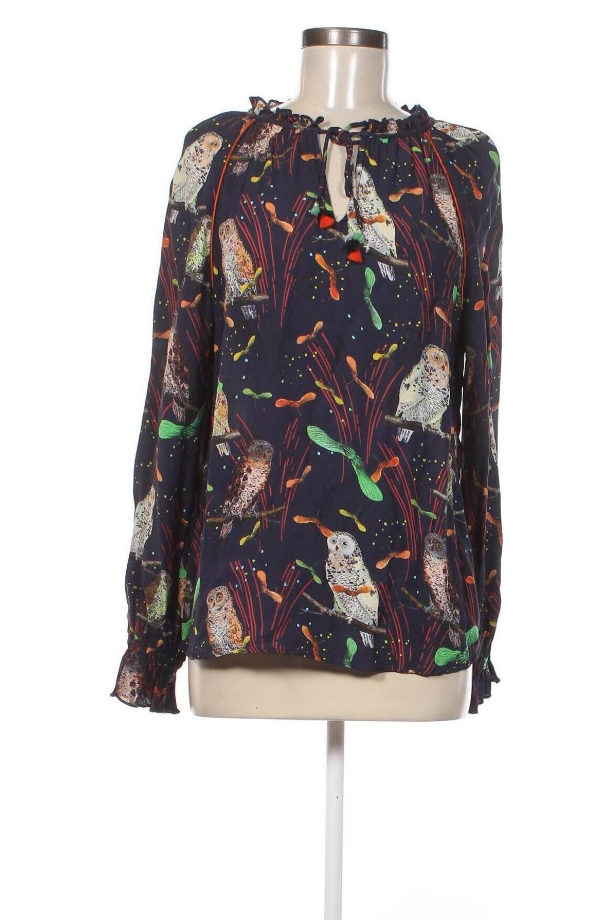 Дамска блуза POM Amsterdam, Размер M, Цвят Многоцветен, Цена 42,75 лв.