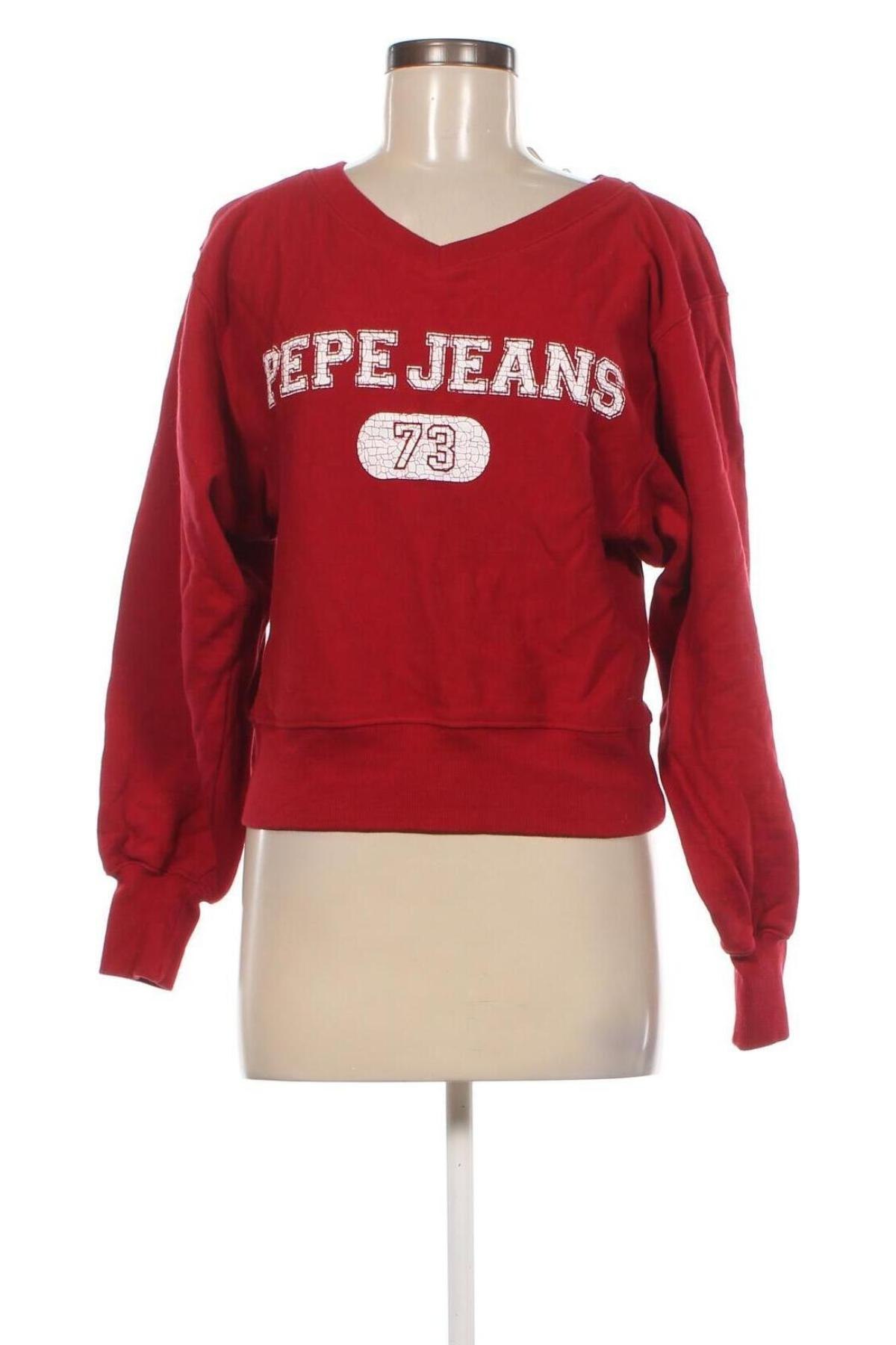 Damen Shirt Pepe Jeans, Größe S, Farbe Rot, Preis € 13,50