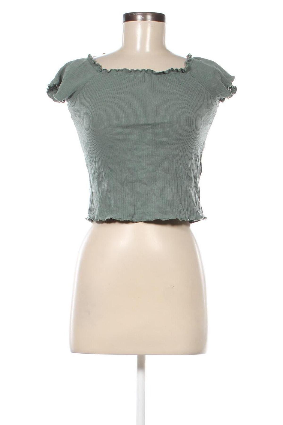 Дамска блуза Pigalle by ONLY, Размер M, Цвят Зелен, Цена 7,00 лв.