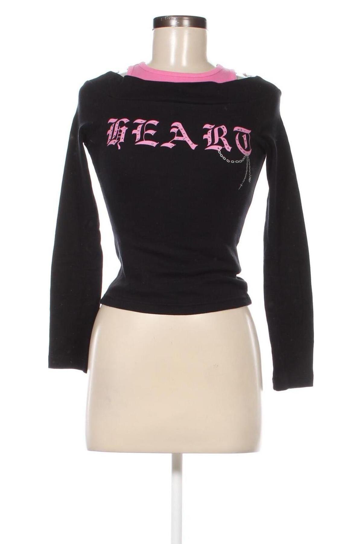 Damen Shirt Pimkie, Größe XS, Farbe Schwarz, Preis € 5,95