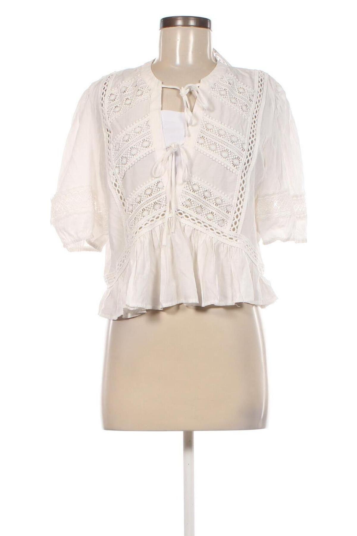 Дамска блуза Pimkie, Размер L, Цвят Бял, Цена 18,82 лв.